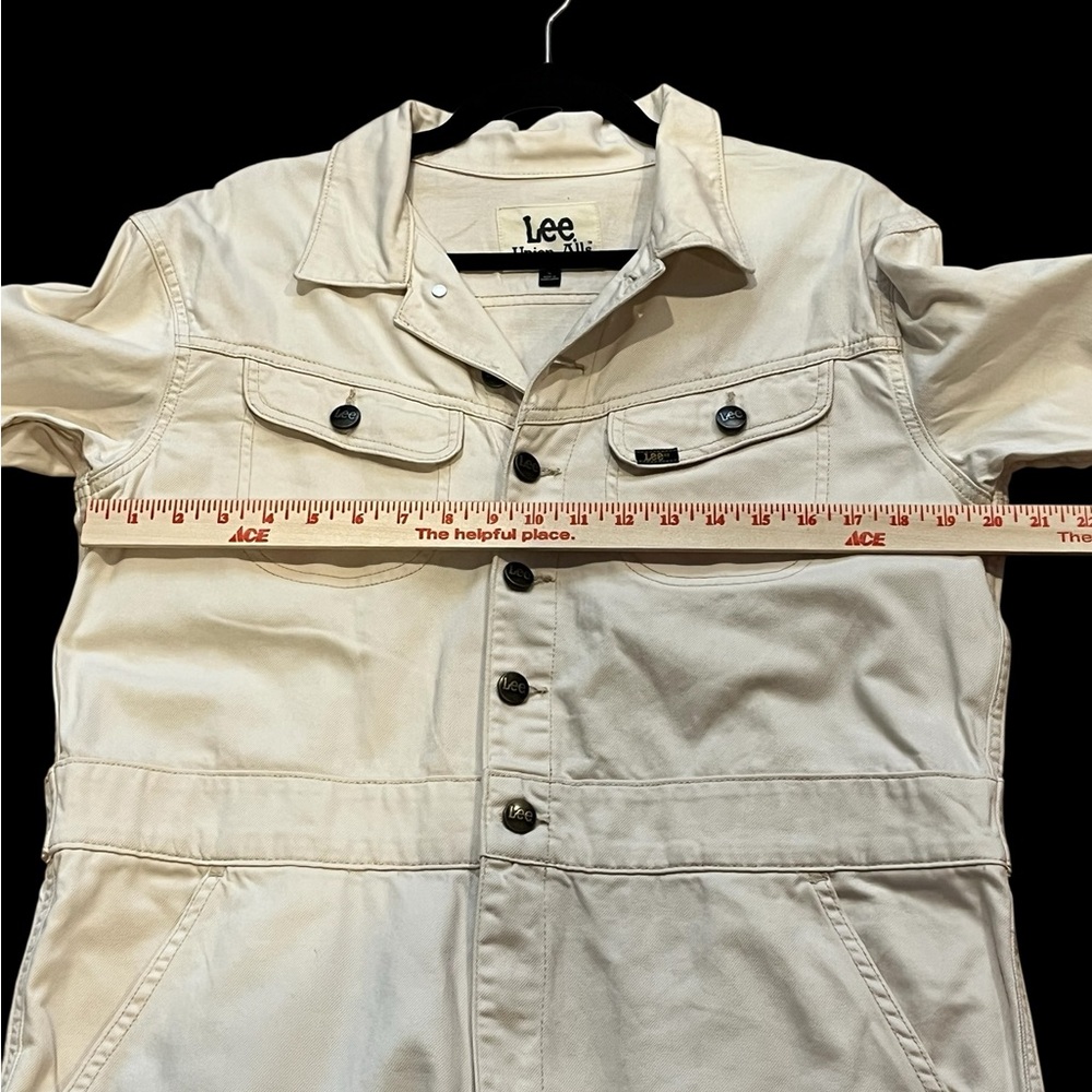 NWOT Lee Union Alls Twill Denim Jumpsuit - Picture 6 of 7